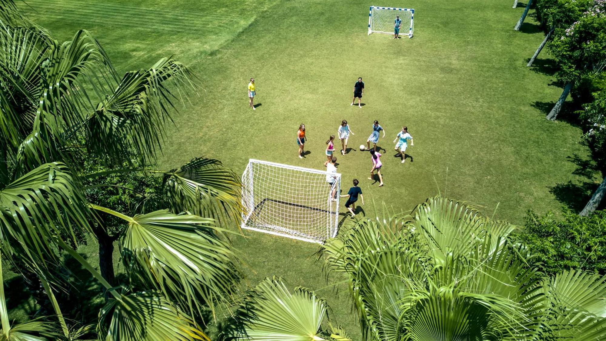 Tui Magic Life Jacaranda Hotel Side Exterior photo A penalty kick